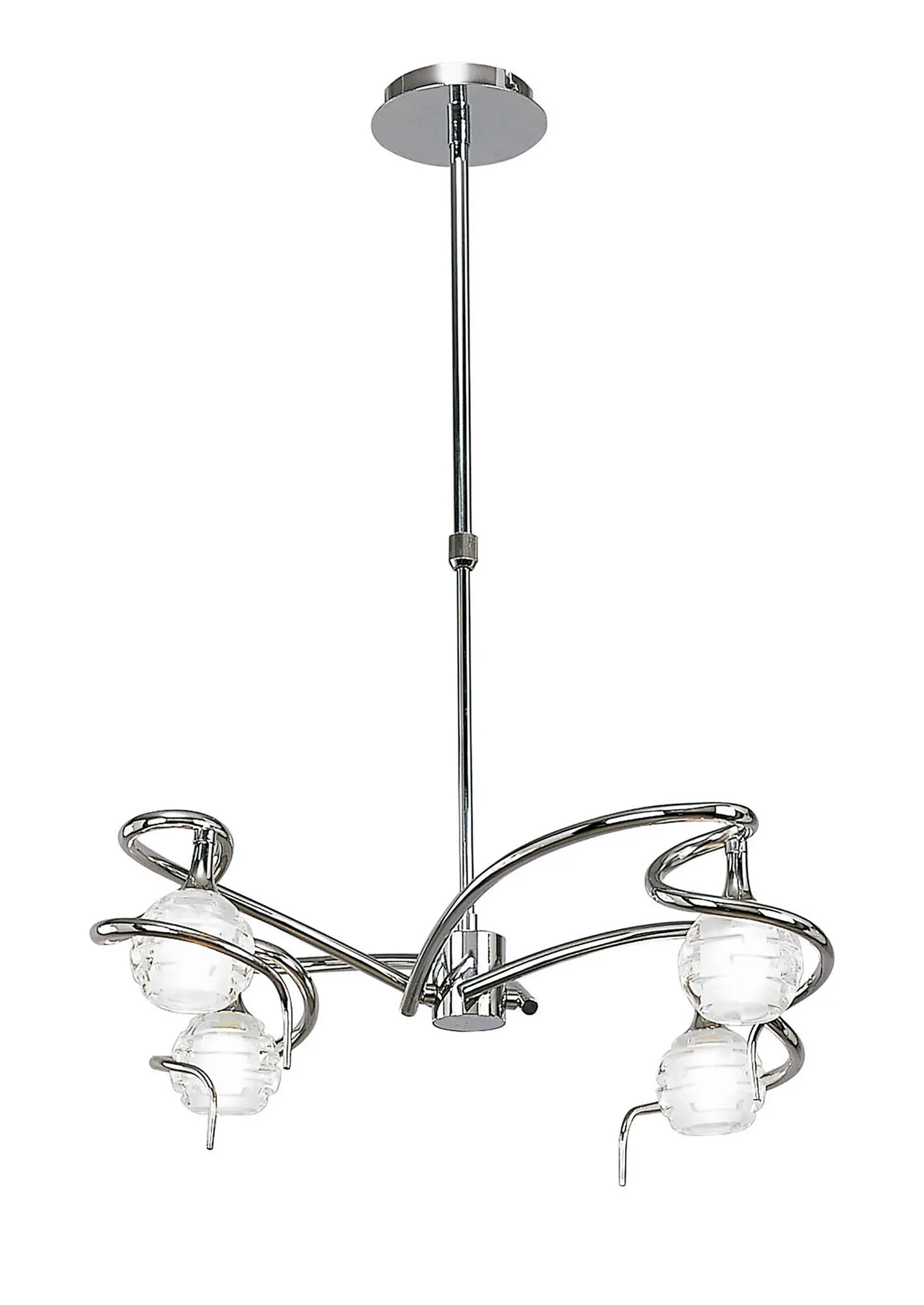 M0080  Dali Telescopic/Semi Flush 4 Light